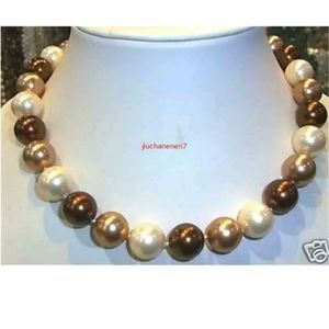 New 18 inch multi color 8mm shell pearl n